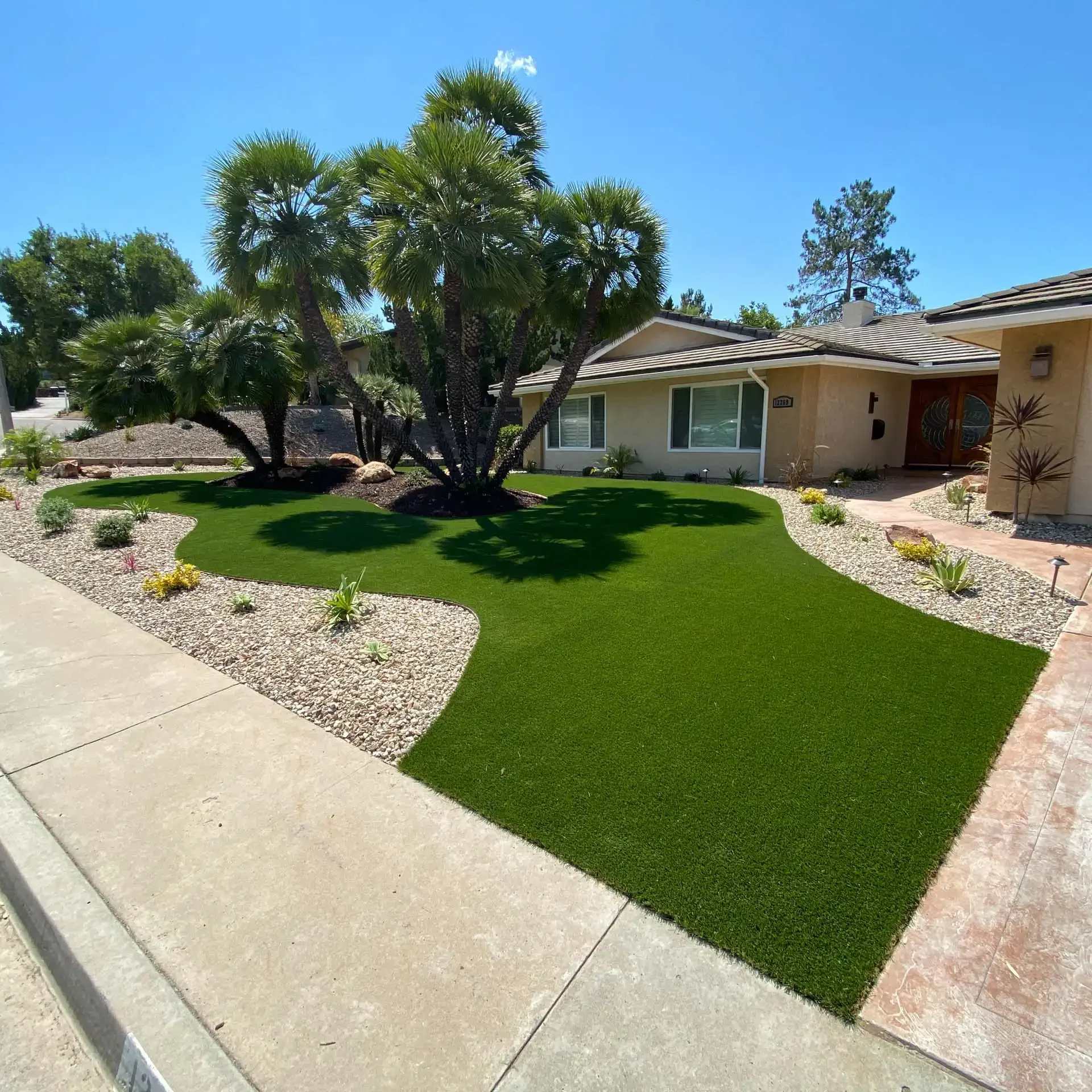 Artificial Turf Drainage System Installation in Spring, TX